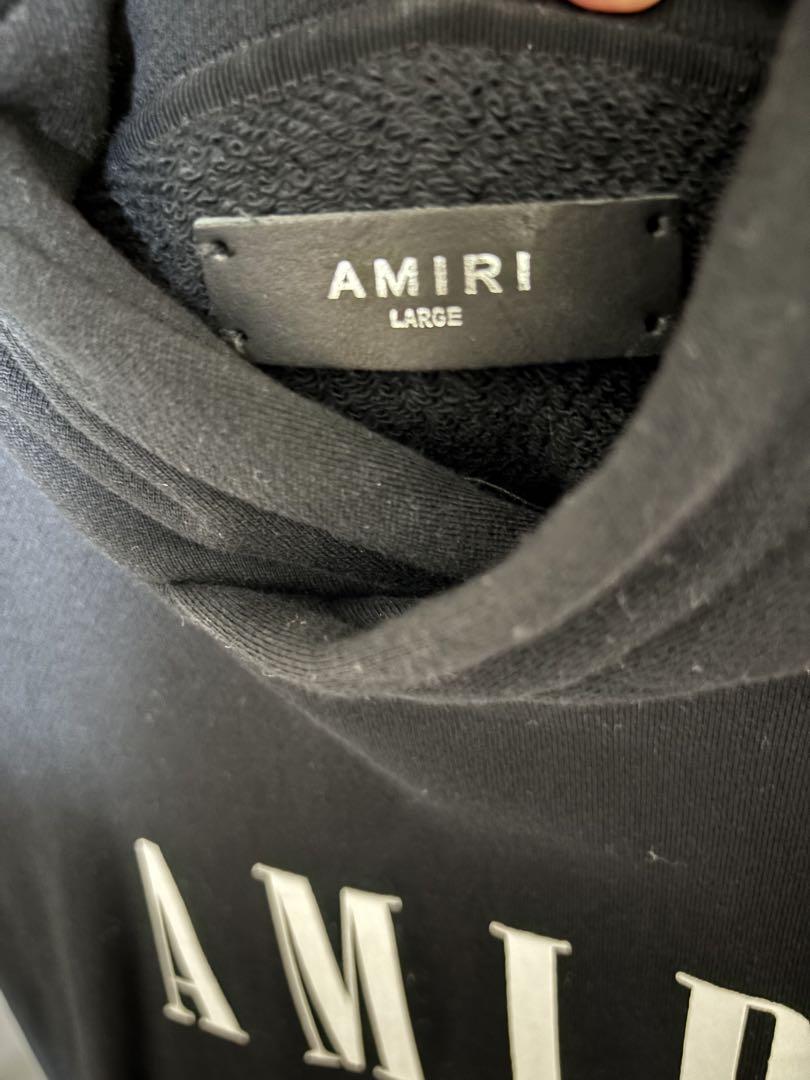 AMIRI ブラック パーカー Lサイズ
