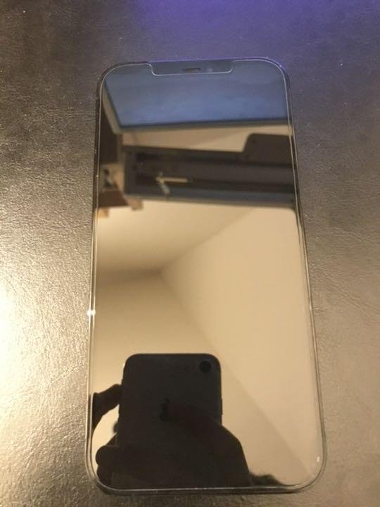 激安本物 iPhone 12 箱付き SIMフリー シルバー GB 128 pro - スマートフォン本体