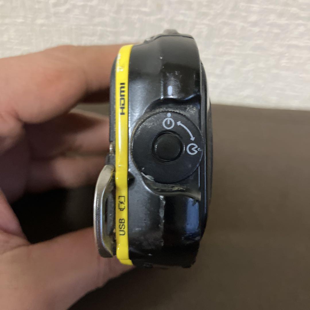 【稼働品】FUJIFILM FINEPIX XP80 デジタルカメラ イエロー