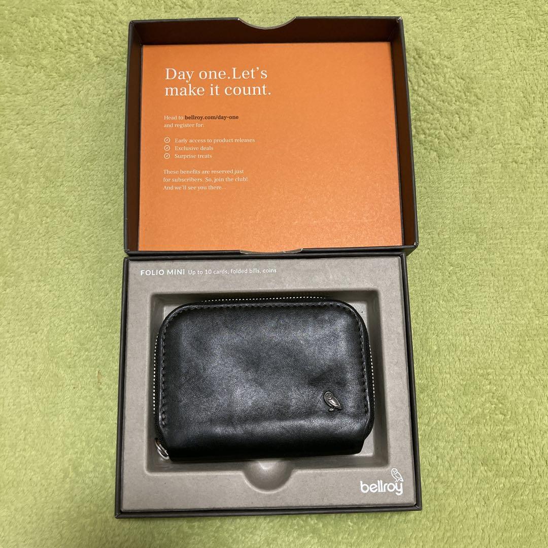 bellroy FOLIO MNI 財布　ブラック 6,090円