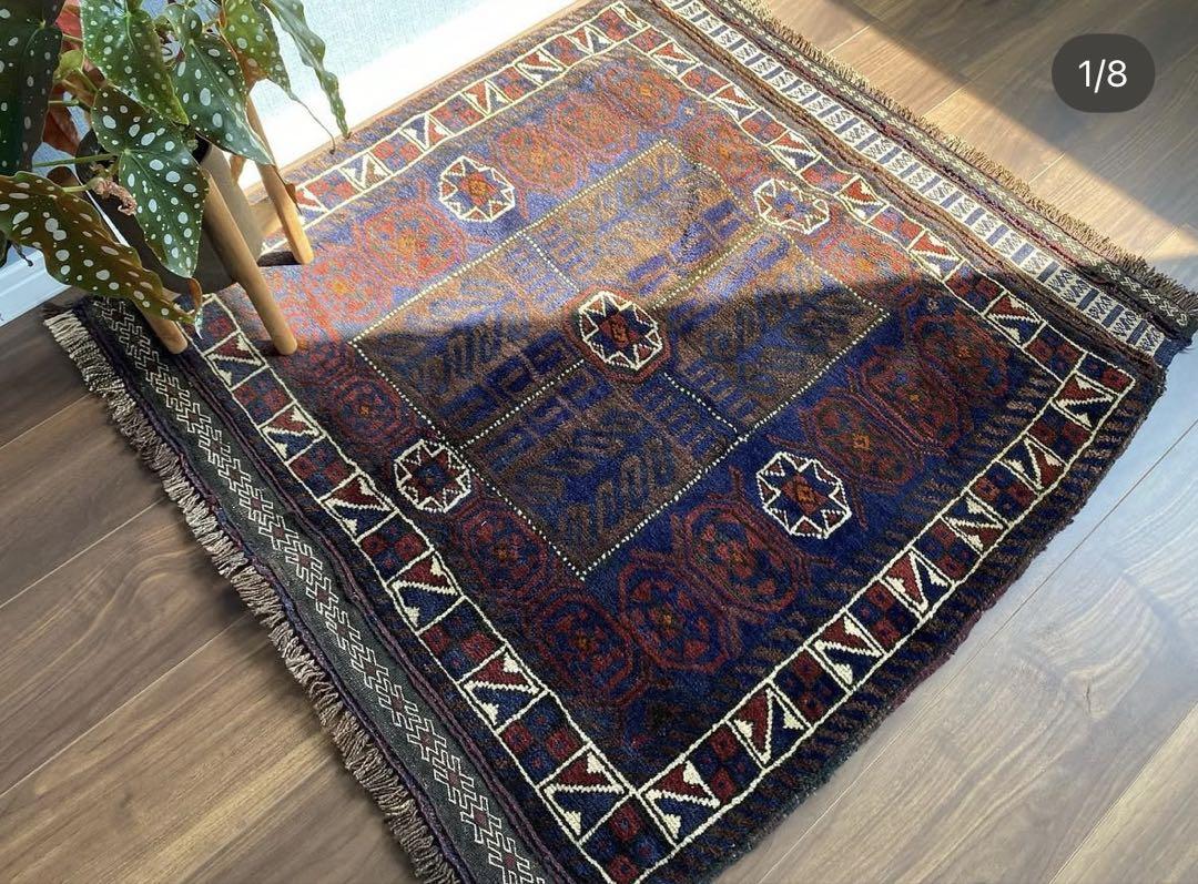 トライバル　ラグ　バルーチ　ヴィンテージ　アフガニスタン　イラン　美品