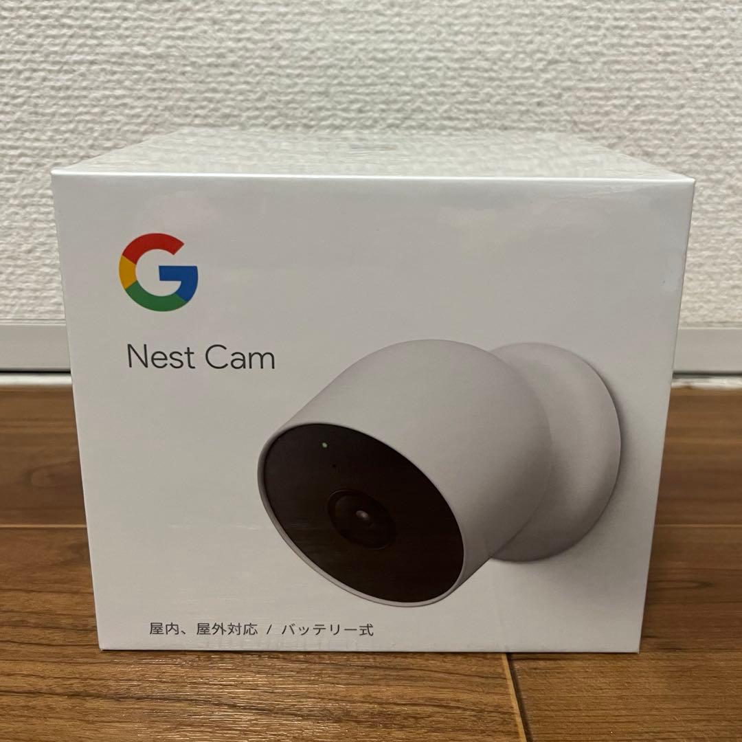 Google Nest Cam 屋内屋外対応 バッテリー式 防犯カメラ