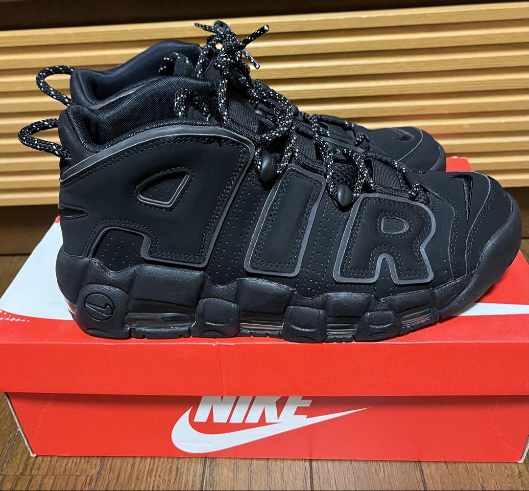 靴 NIKE AIR MORE UPTEMPO BLACK