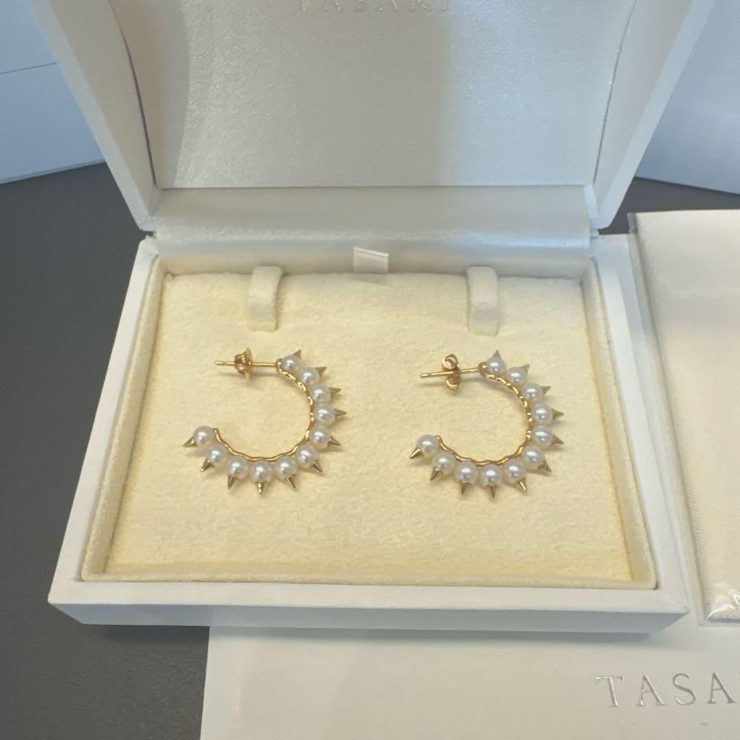 【10月いっぱいの出品】TASAKI タサキ デインジャー トライブ ピアス TASAKI タサキ デインジャー トライブ ピアス 正規品 - メルカリ