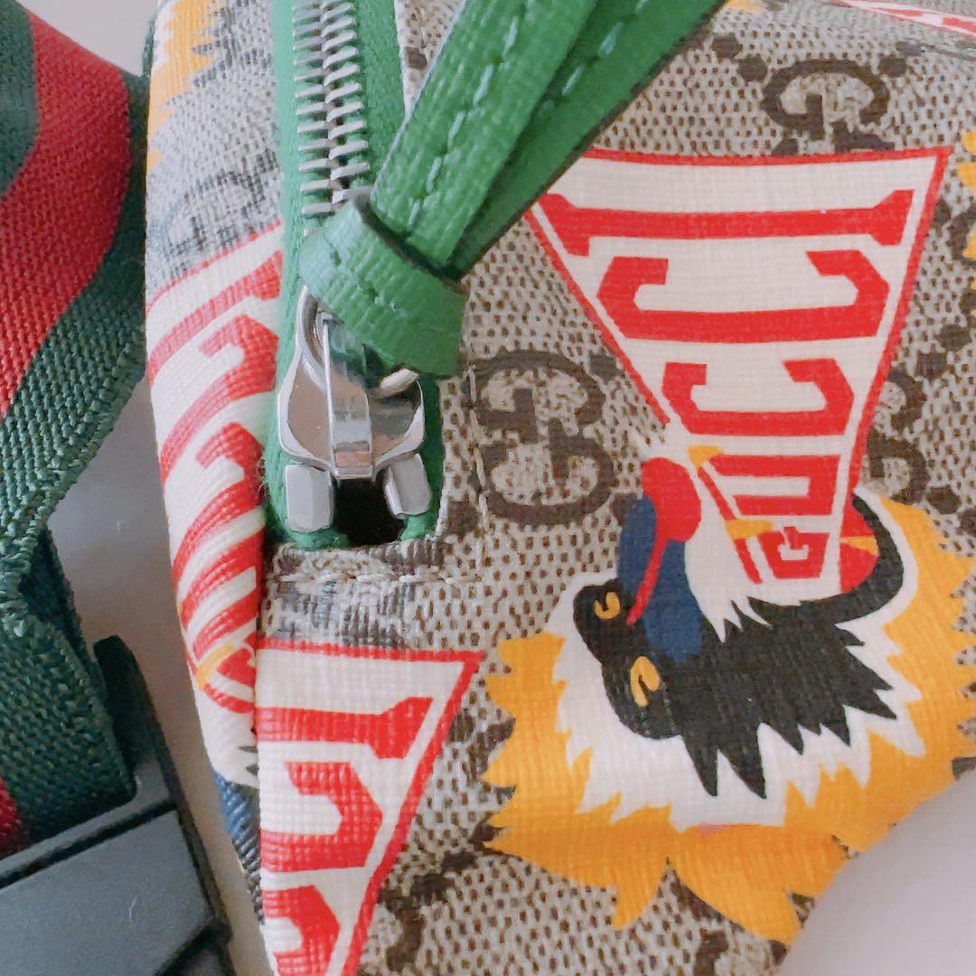 グッチチルドレンズ ボディバッグ GUCCI グッチ バッグ キッズ ブランド ボディバッグ ウエスト