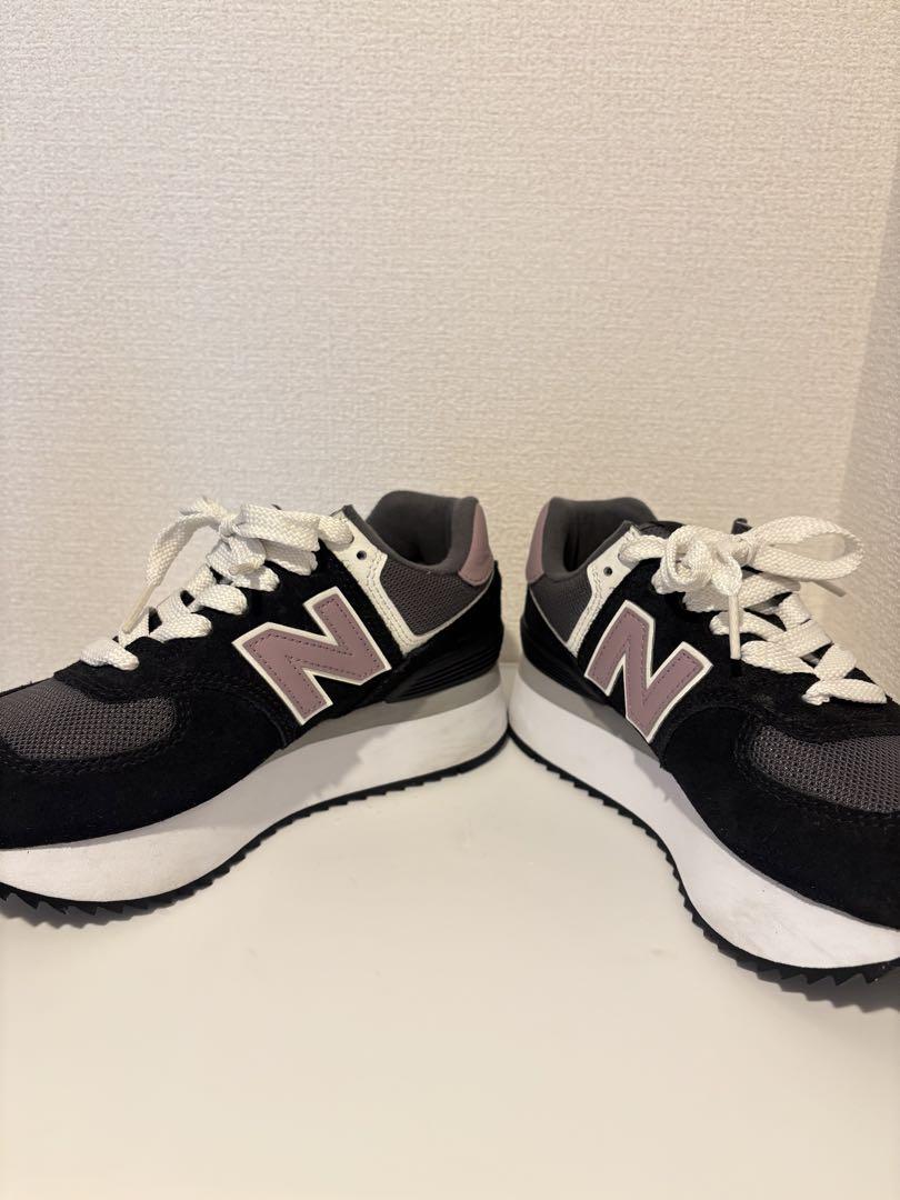 New Balance スニーカー ブラック グレー