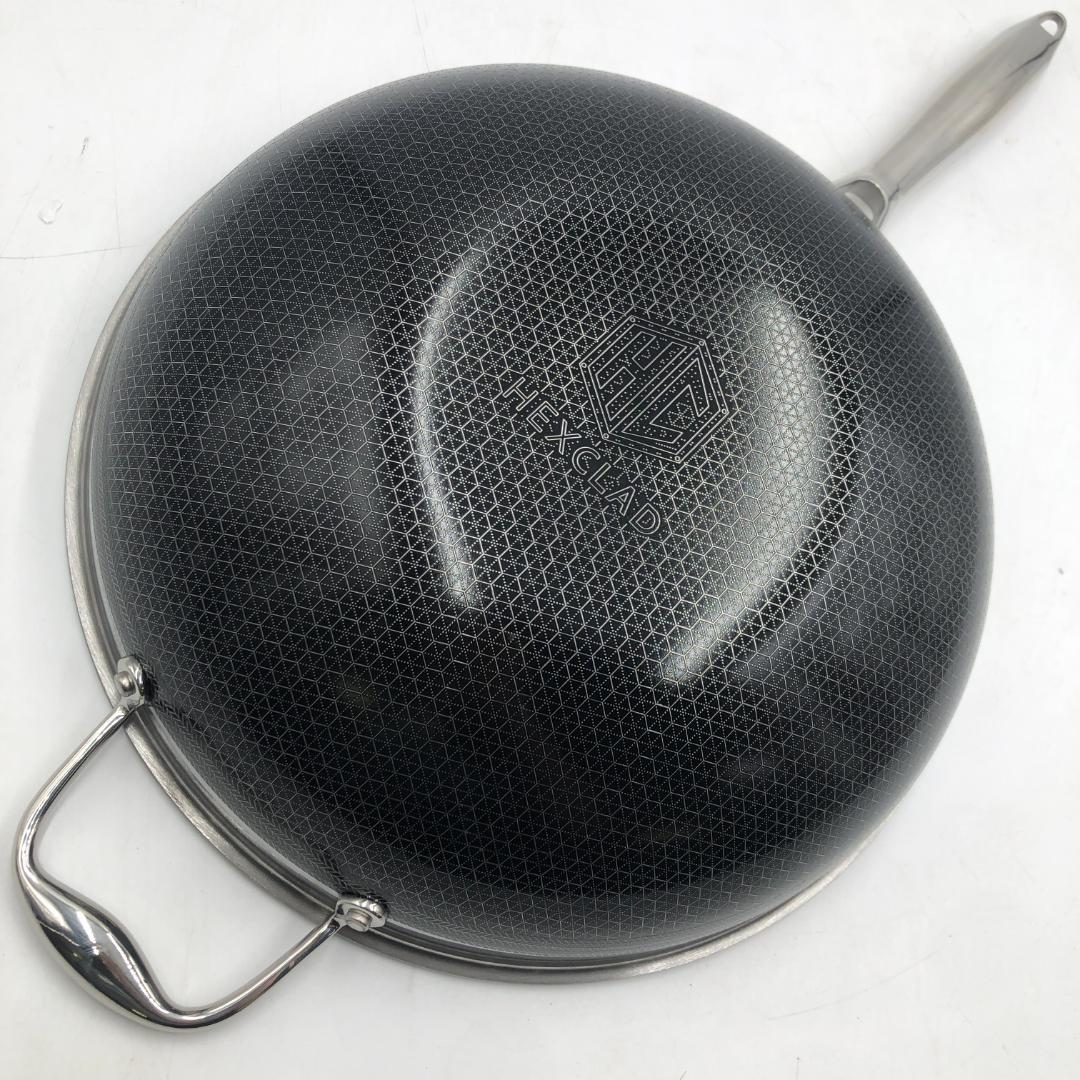HexClad ハイブリッド 中華鍋 30cm/Y30841-S2