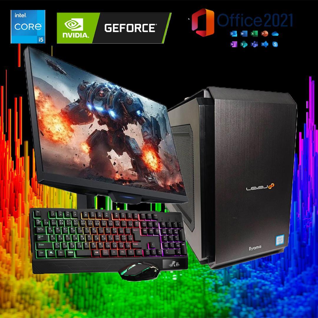 PCデビューにも★GTX960搭載すぐに使えるゲーミングPCフルセット ゲーミングPCフルセット】i5 6500 GTX960 LEVEL∞ - メルカリ