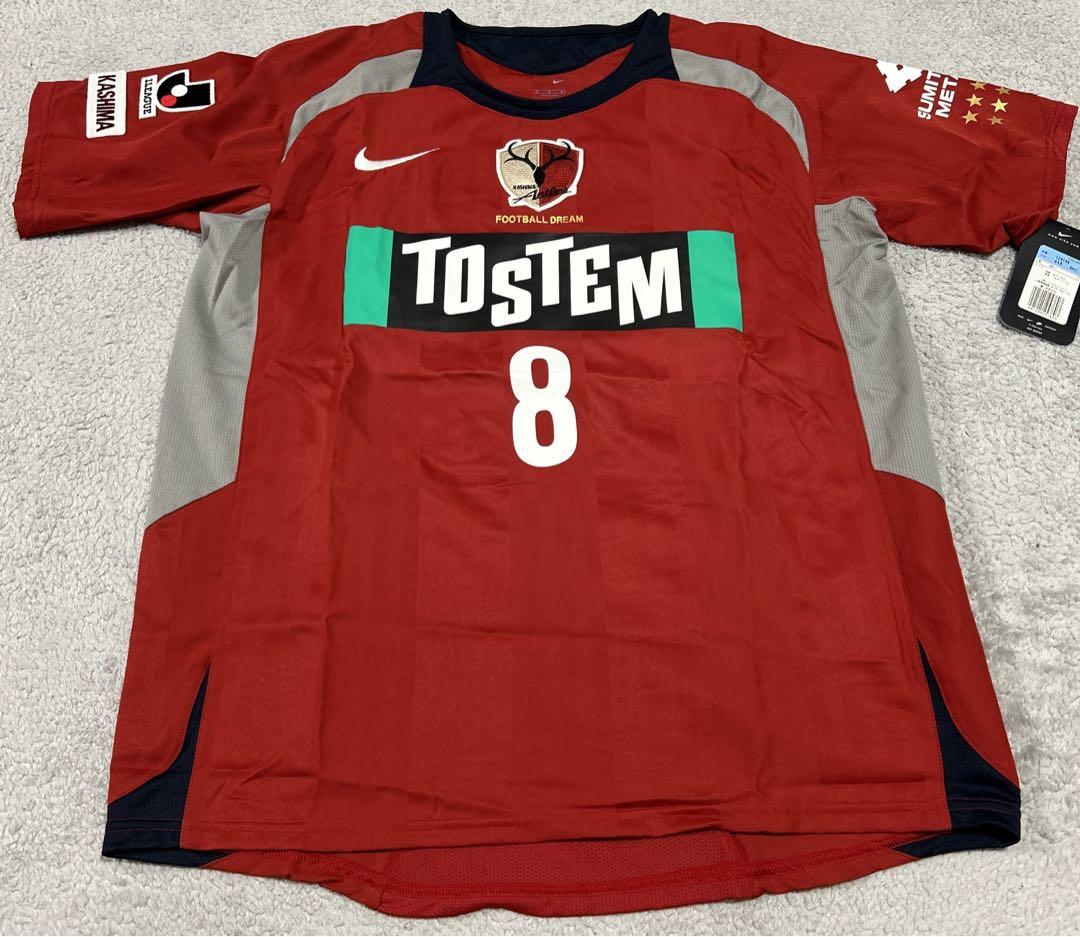 【新品】NIKE 鹿島アントラーズ　2007 ホーム ユニホーム　#8 M