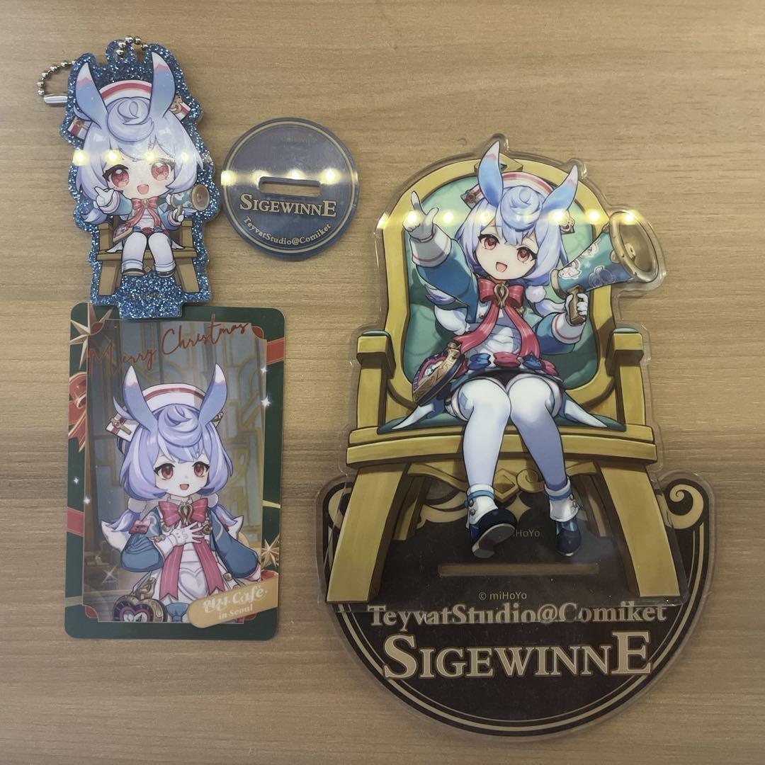 シグウィン　カード　韓国　クリスマス　原神　コミケ　アクスタ　アクキー