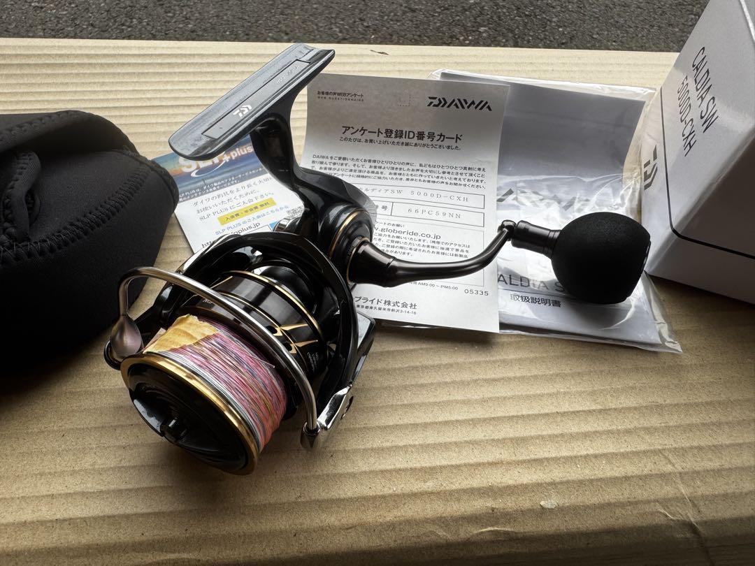 商品説明熟読‼︎ Daiwa CALDIA SW 5000D-CXH リール