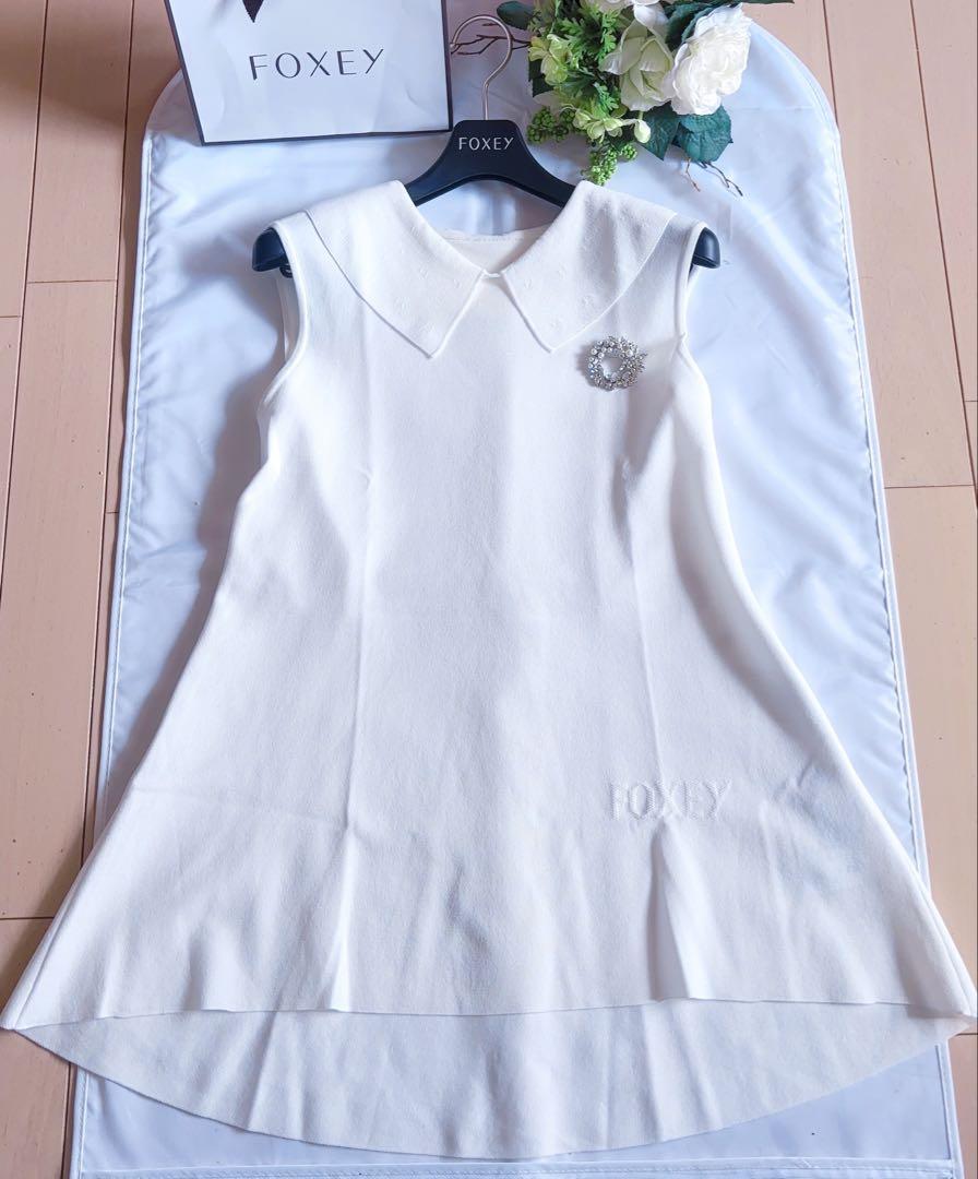 FOXEY2023年プ アナイスニットトップス40極美品　rene
