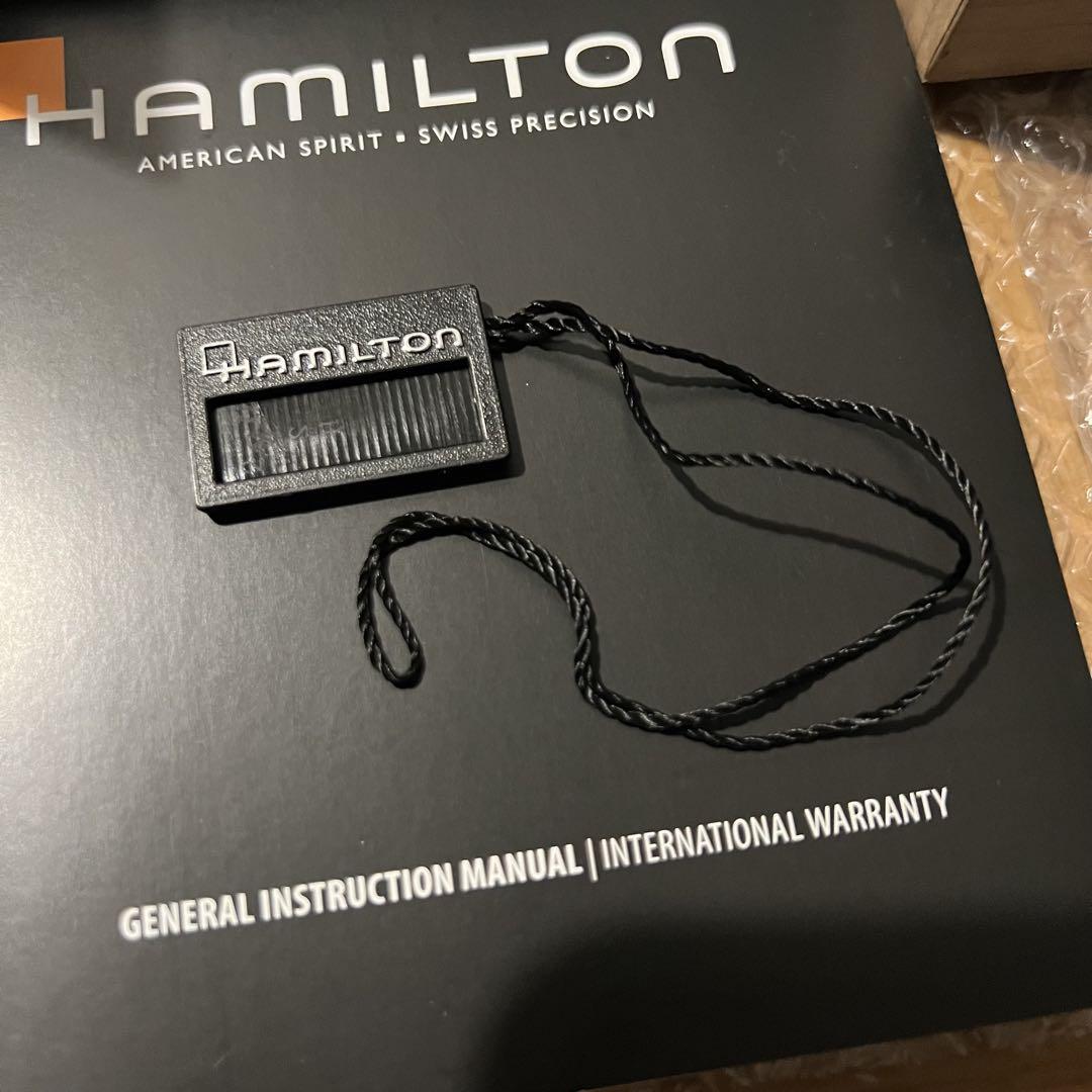 【極美品】 HAMILTON ベンチュラ 純正BOX ギャランティーカード