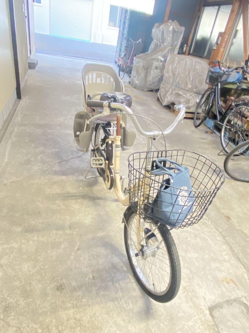 アイボリー シティサイクル チャイルドシート付き、今だけ値下げしました。
