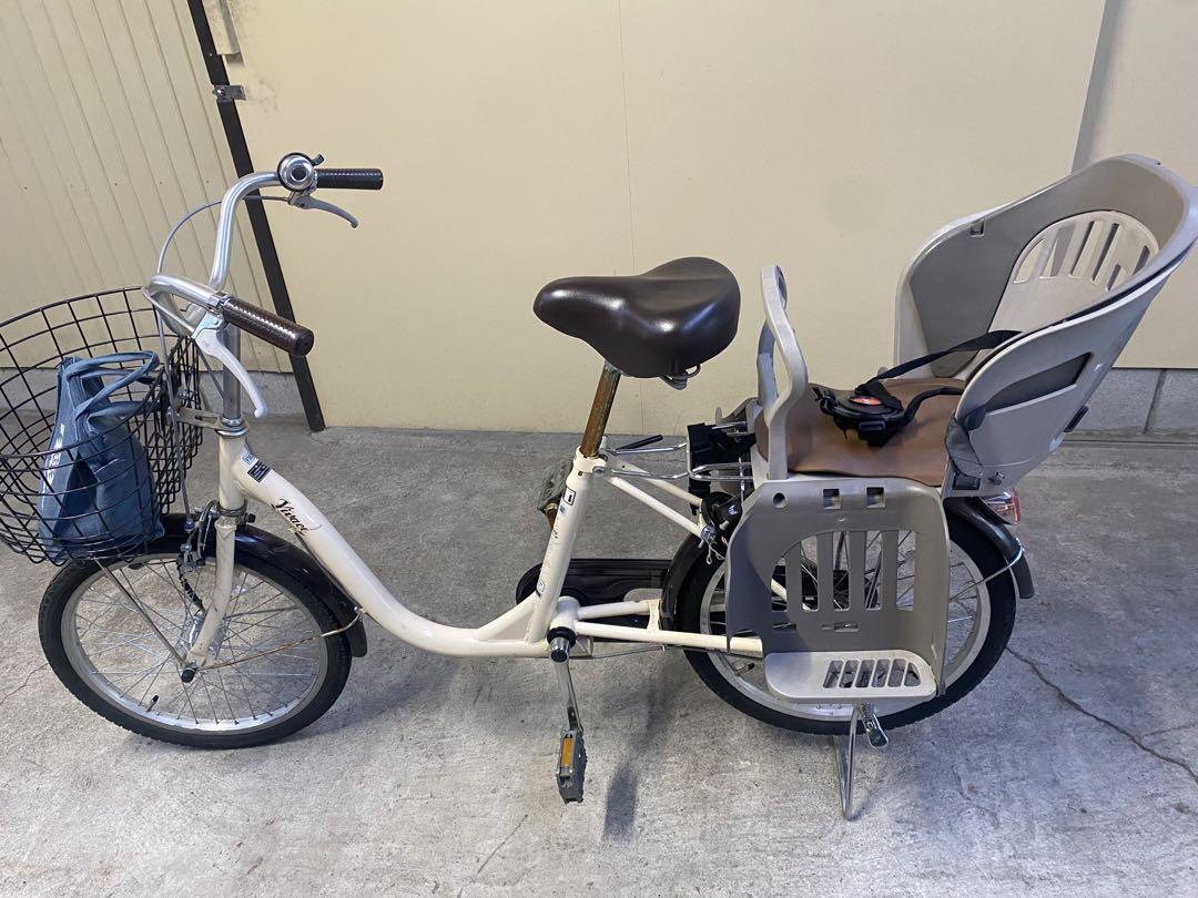 アイボリー シティサイクル チャイルドシート付き、今だけ値下げしました。