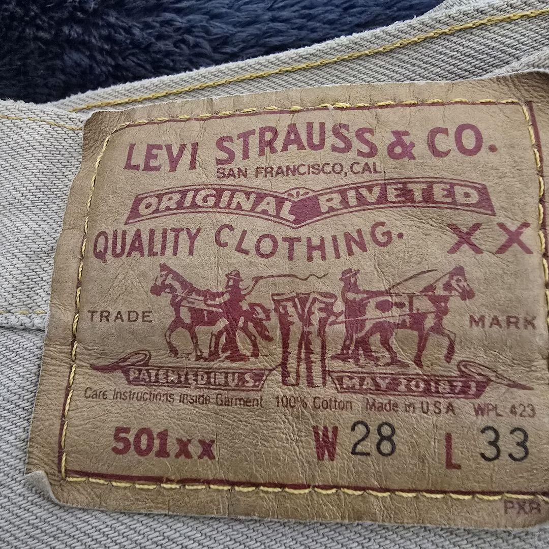 Levi's501　USA ブラウン