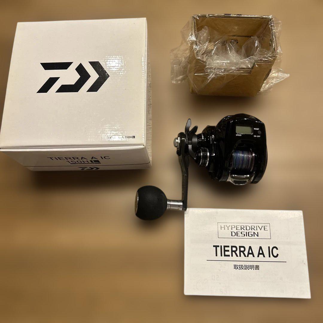 ダイワ　21 ティエラ A IC 150L-DH 左ハンドル DAIWA（釣り） 【目玉商品】ダイワ 21 ティエラA IC 150HL-DH