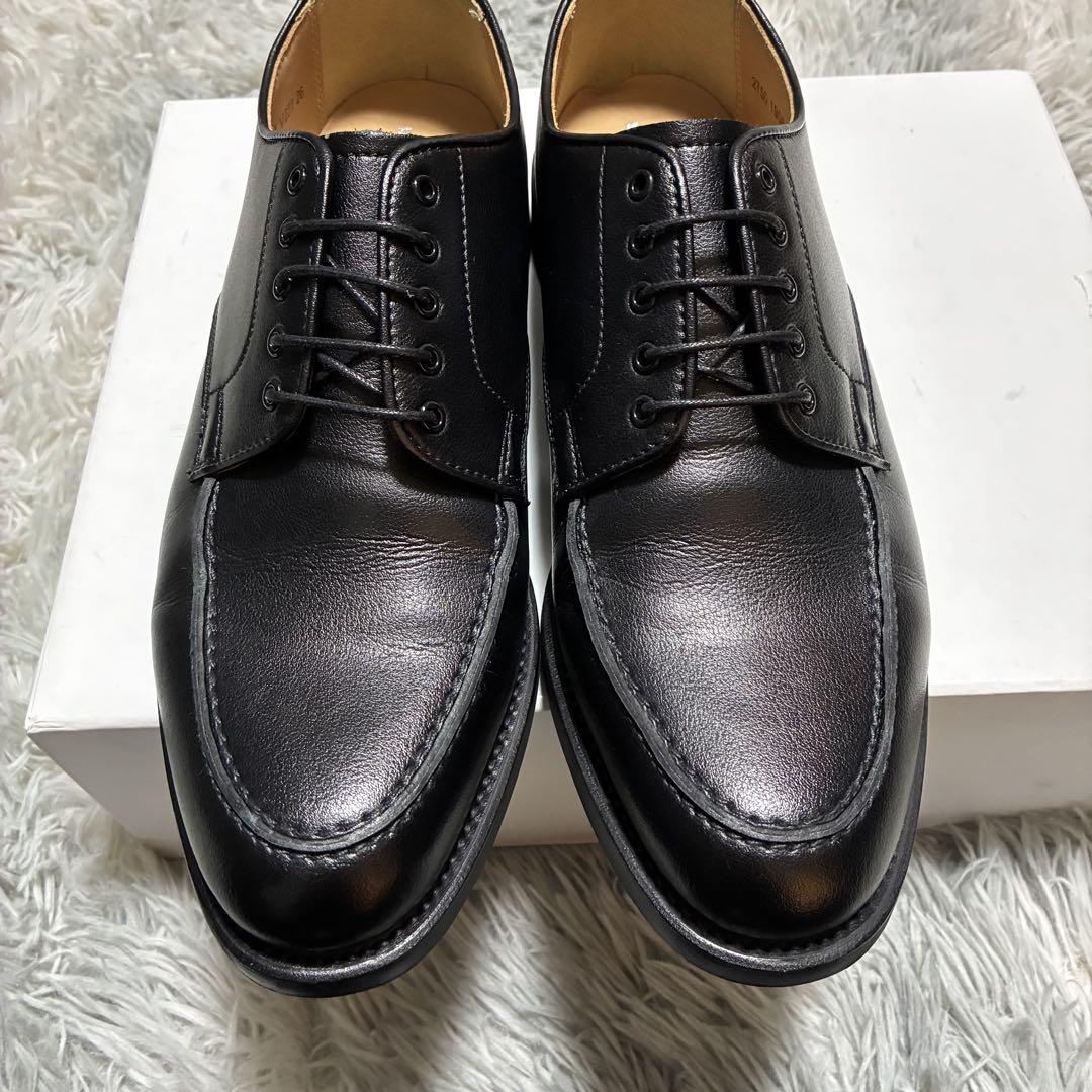 未使用に近い】REGAL 本革 Uチップ 26 ビジネスシューズ BLACK