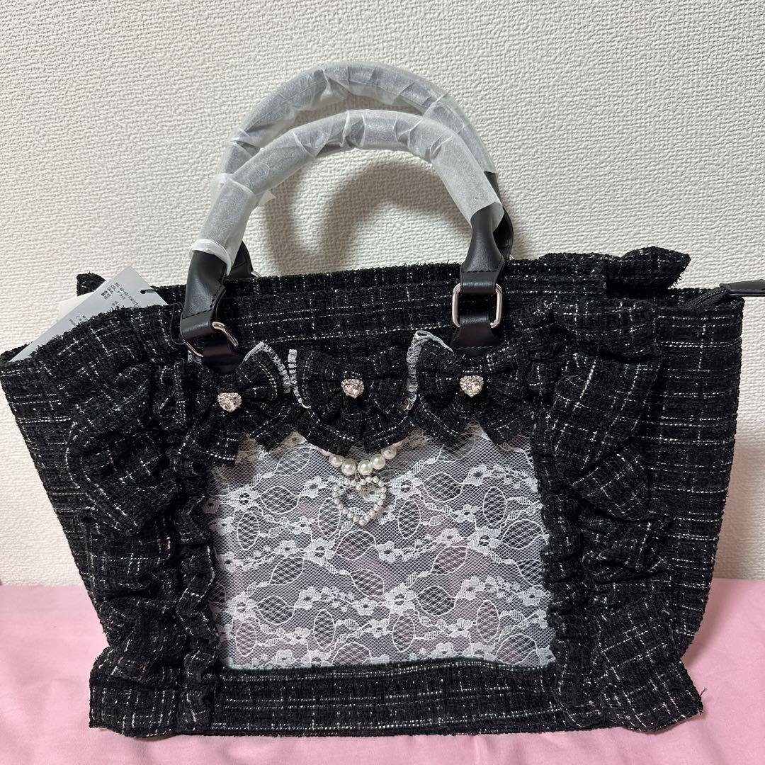 アンクルージュ 確定ファンサのおまじないツイードbag