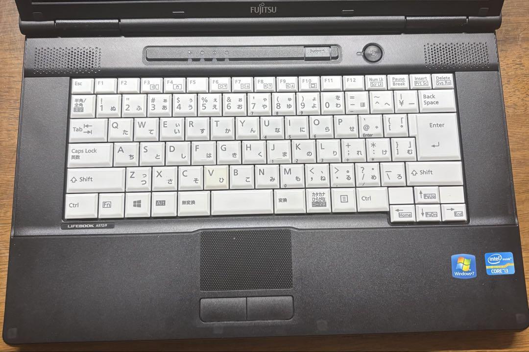 美品✨富士通 ノートCorei3 SSD搭載 8GB メモリ Office