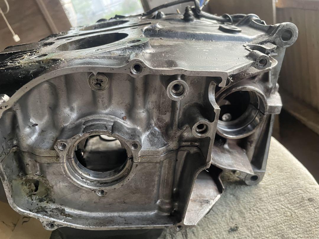 cb250t ホーク　バブ　クランクケース