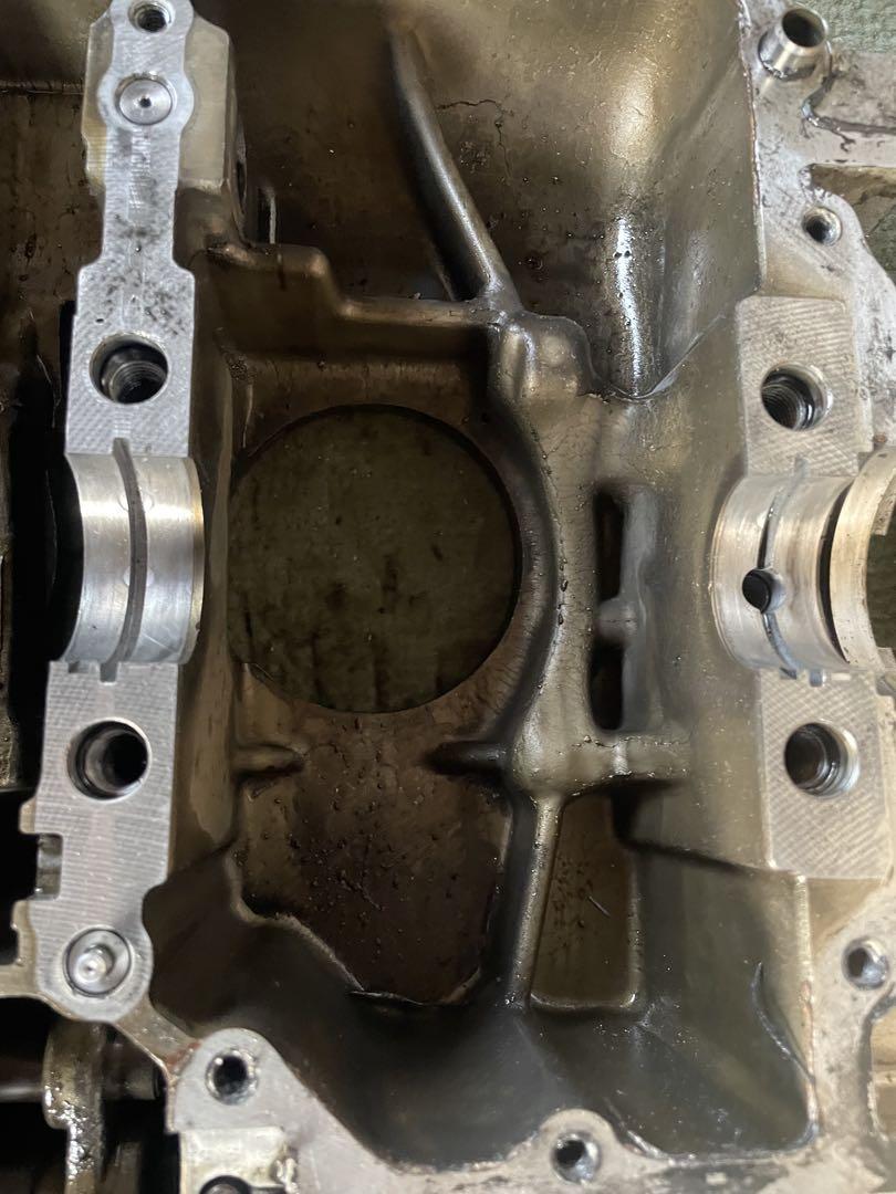 cb250t ホーク　バブ　クランクケース