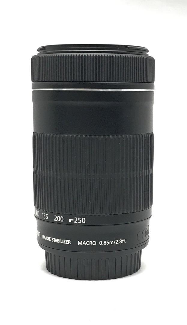 美品　キヤノン EFレンズ EF-S55-250mm F4-5.6 IS STM