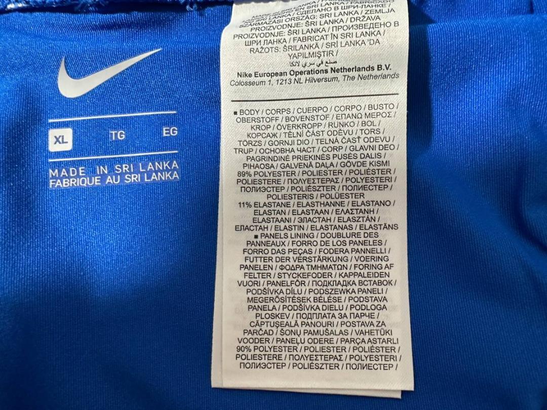 Nike ナイキ 女性用 陸上 レーシングブルマ Blue 海外XL