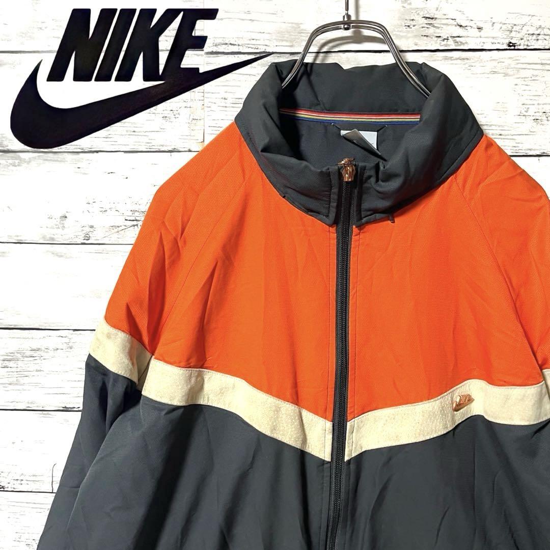 人気デザイン】NIKE ナイロンジャケット マルチカラー L C464