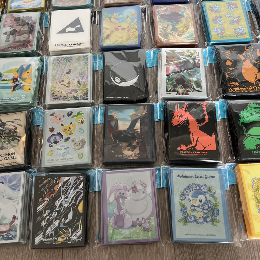 ポケモンカードゲーム　絶版？サプライ、デッキシールドとケース