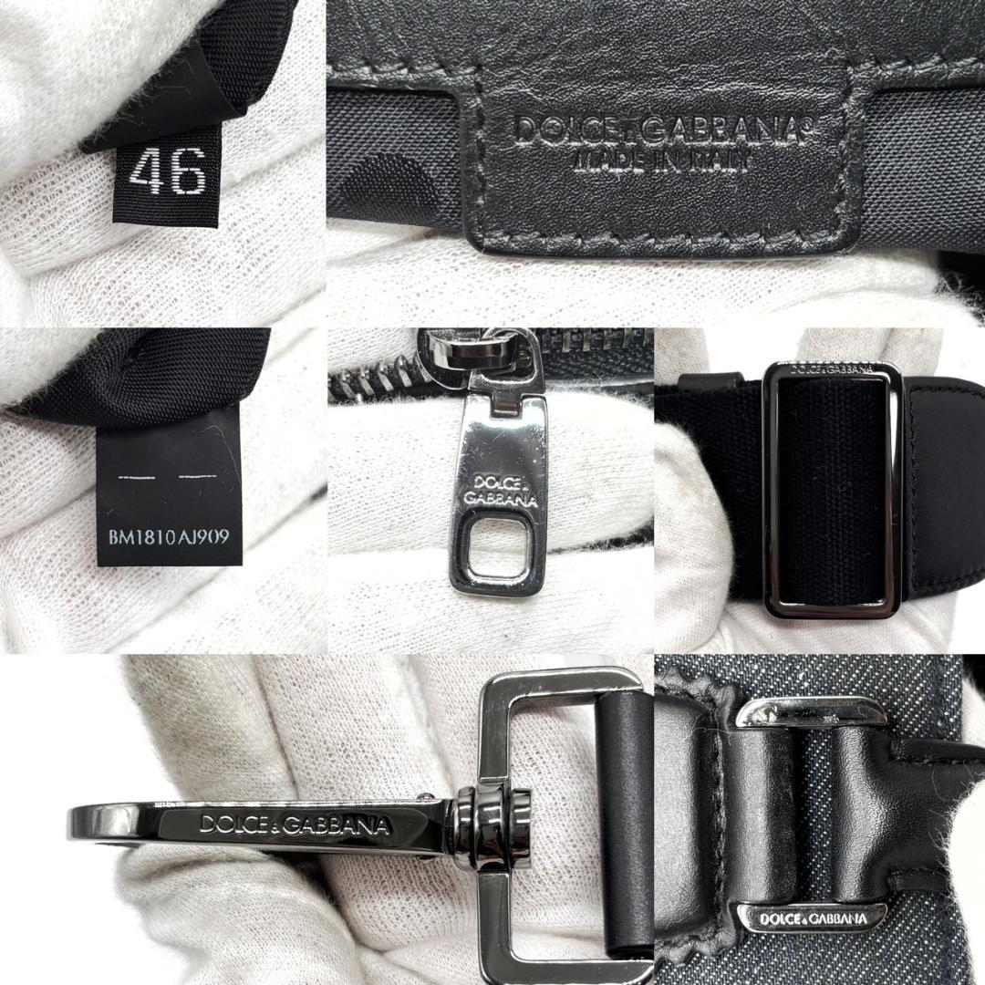 【美品】ドルチェアンドガッバーナ エッジ 2way トートバッグ デニム メンズ