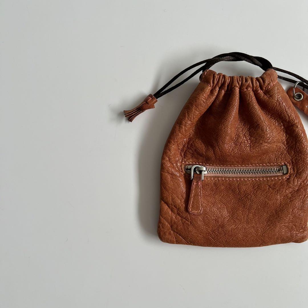90s MIU MIU ARCHIVE LEATHER PURSE PORCH