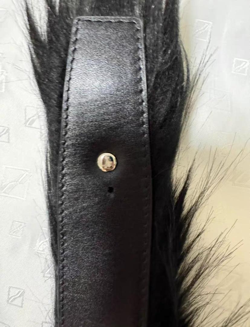 美品 Dries Van Noten 23awファーベルト