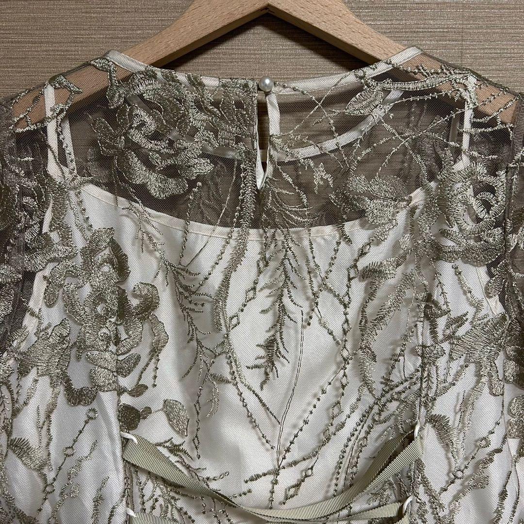新品 未使用 haremode チュール ドレス ワンピース 結婚式 2次会 L