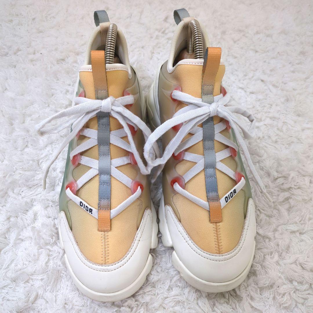 Dior D-CONNECT テクニカルファブリック スニーカー 厚底 36