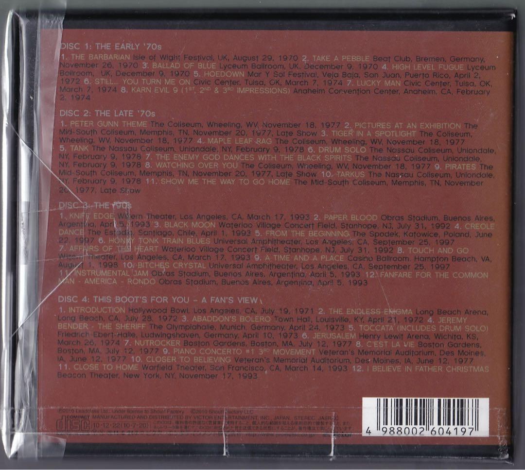 エマーソン,レイク&パーマー 「ア・タイム・アンド・ア・プレイス (4CD)」
