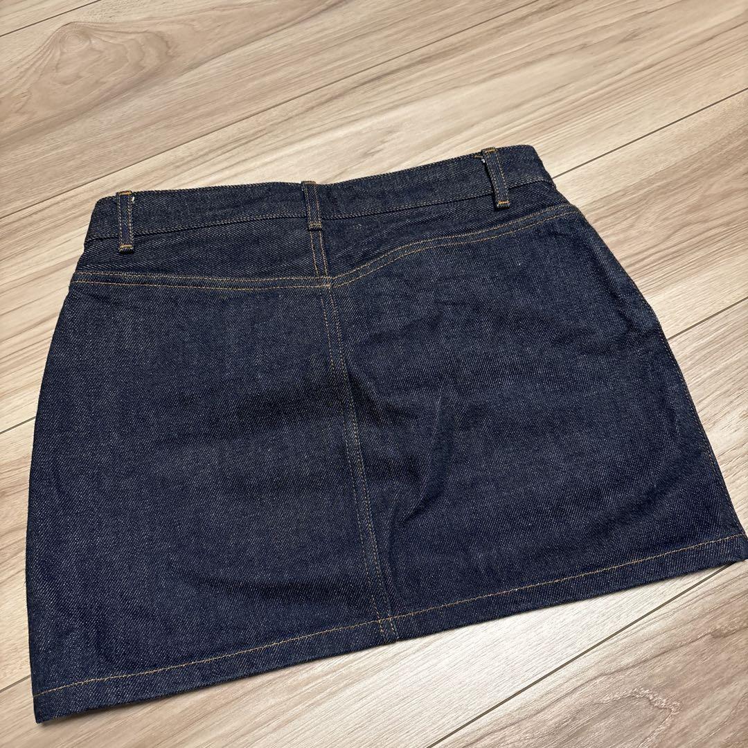 【極美品】A.P.C. ダークデニム タイトスカート 34