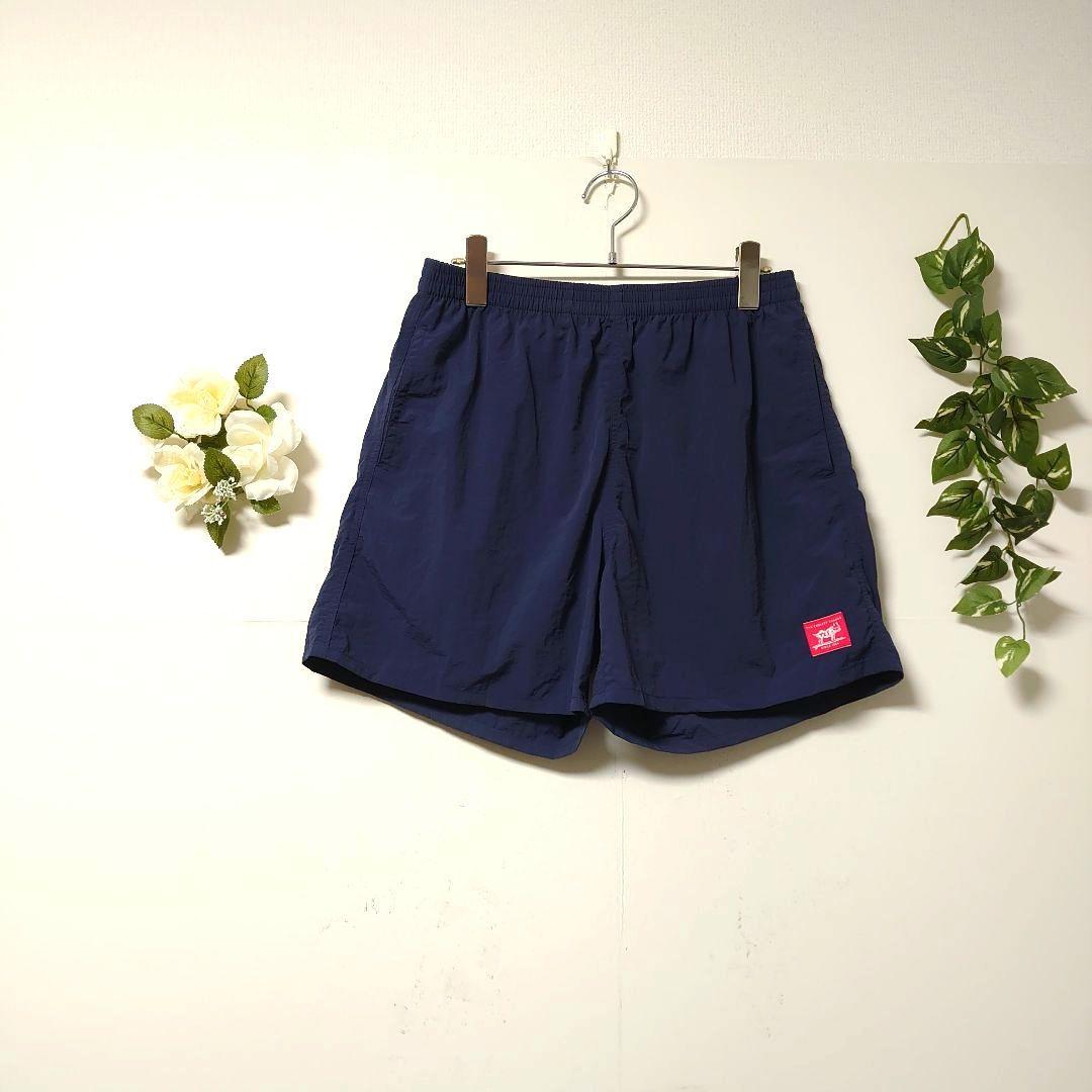 TES エンドレスサマー ショートパンツ ウエストゴム S ロゴ刺繍