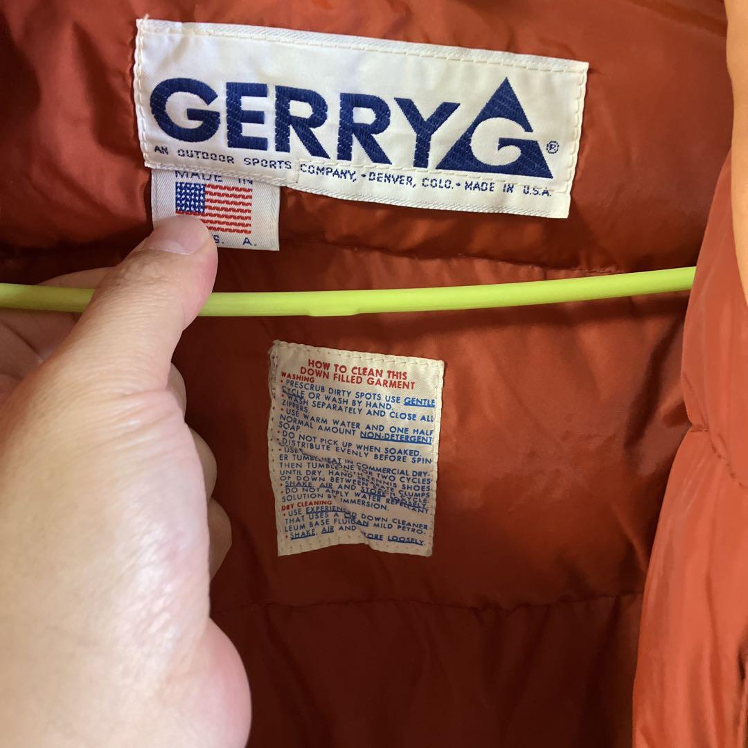 GERRY ダウンジャケット オレンジ系 USA製 オンライン ショッピングファッション - GERRY G. ダウン
