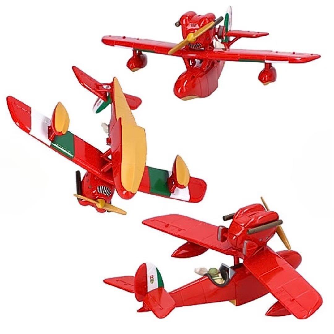 スタジオジブリ　宮崎駿　紅の豚　ポルコ　サボイア 新品 ジブリ 紅の豚 ポルコごっこ サボイア S.21 飛行機 豚 宮崎