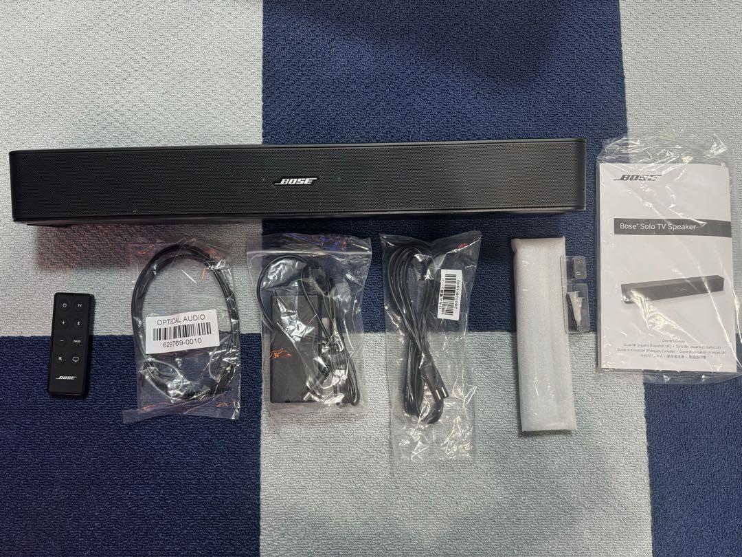 BOSE Solo TVスピーカー クラブモデル 黒 - アンプブランド 品 通販