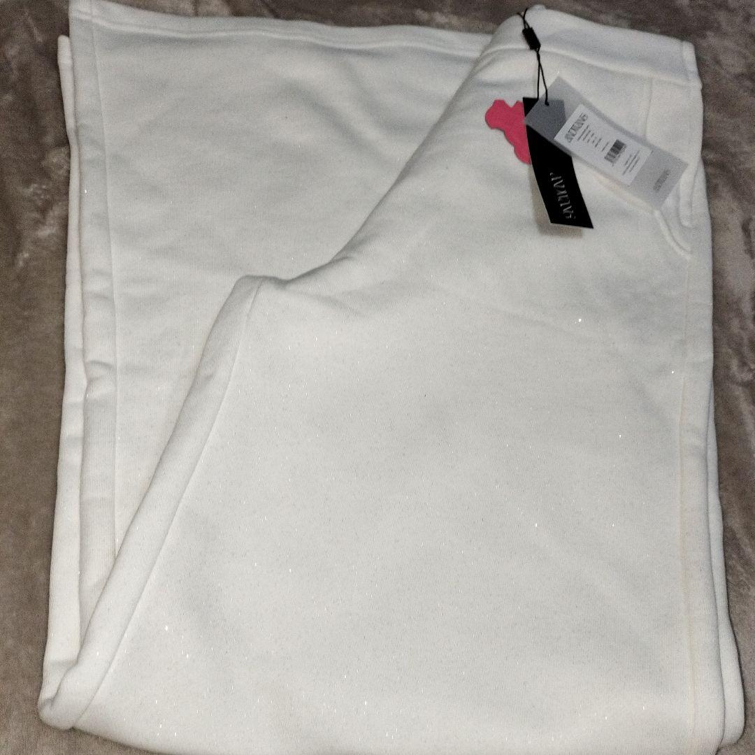 ANDWANG Kirakira flare pants 002 M white