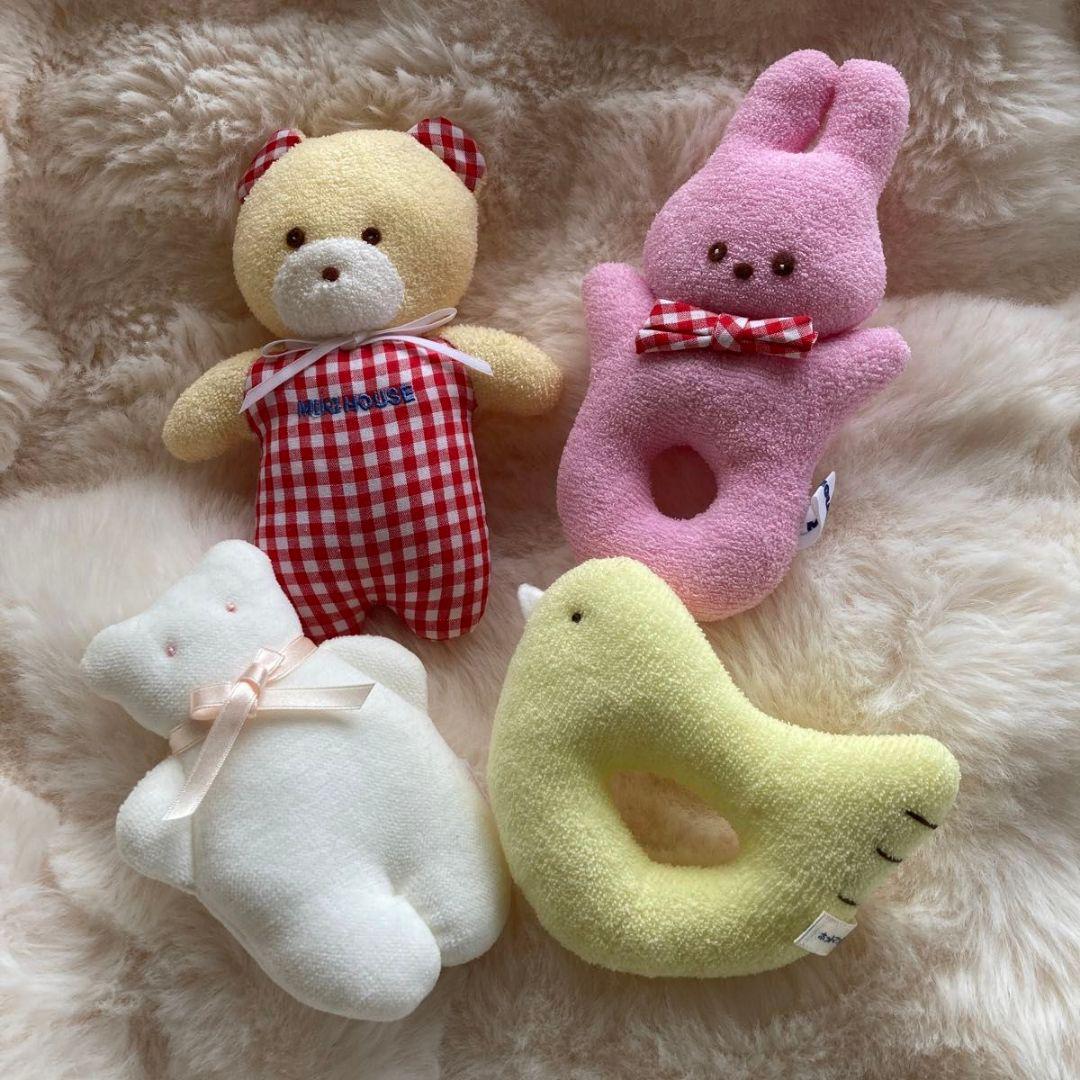 ベビー ガラガラぬいぐるみ ラトル 赤ちゃん用玩具
