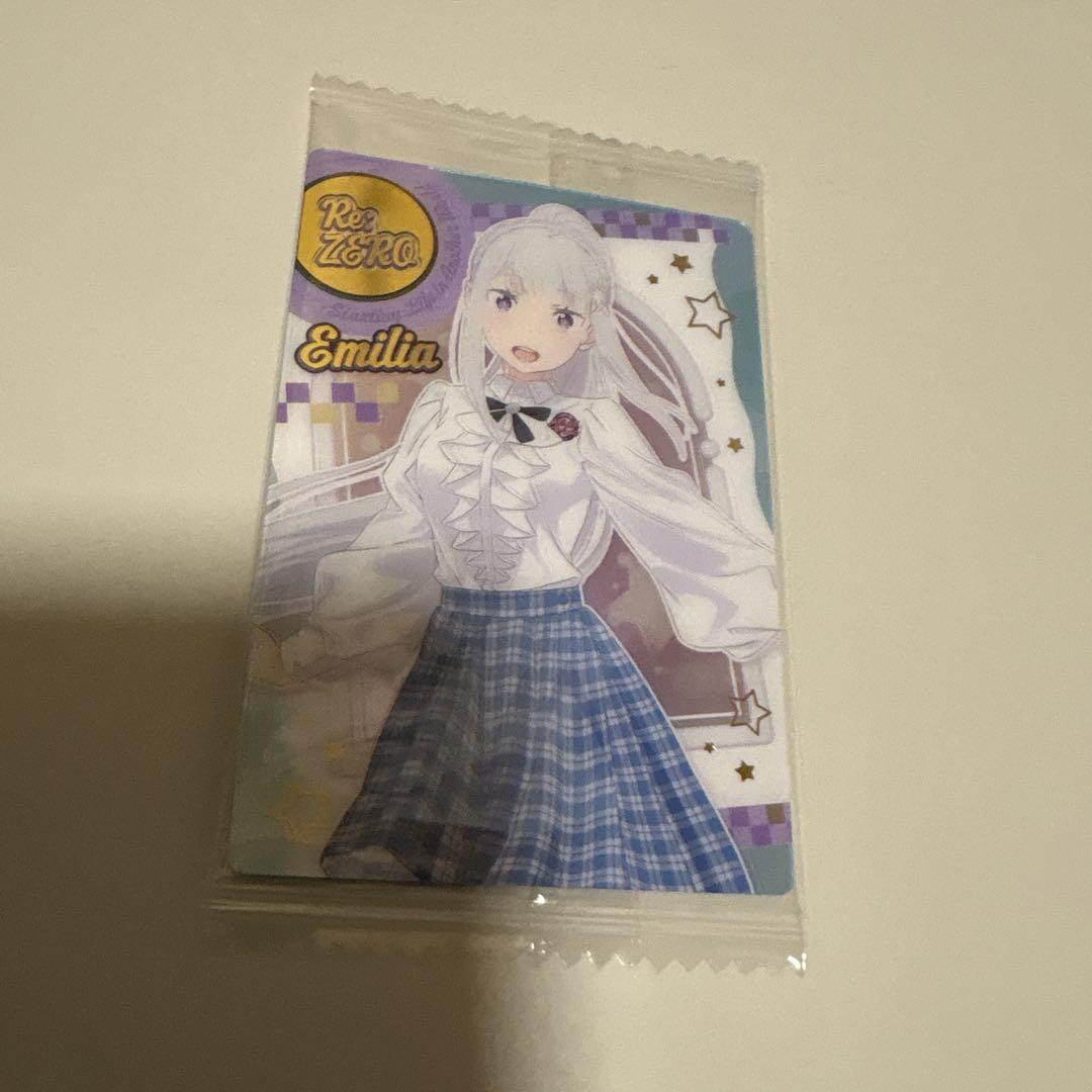 Re:ゼロから始める異世界生活 ウエハース 5 エミリア 箔押し