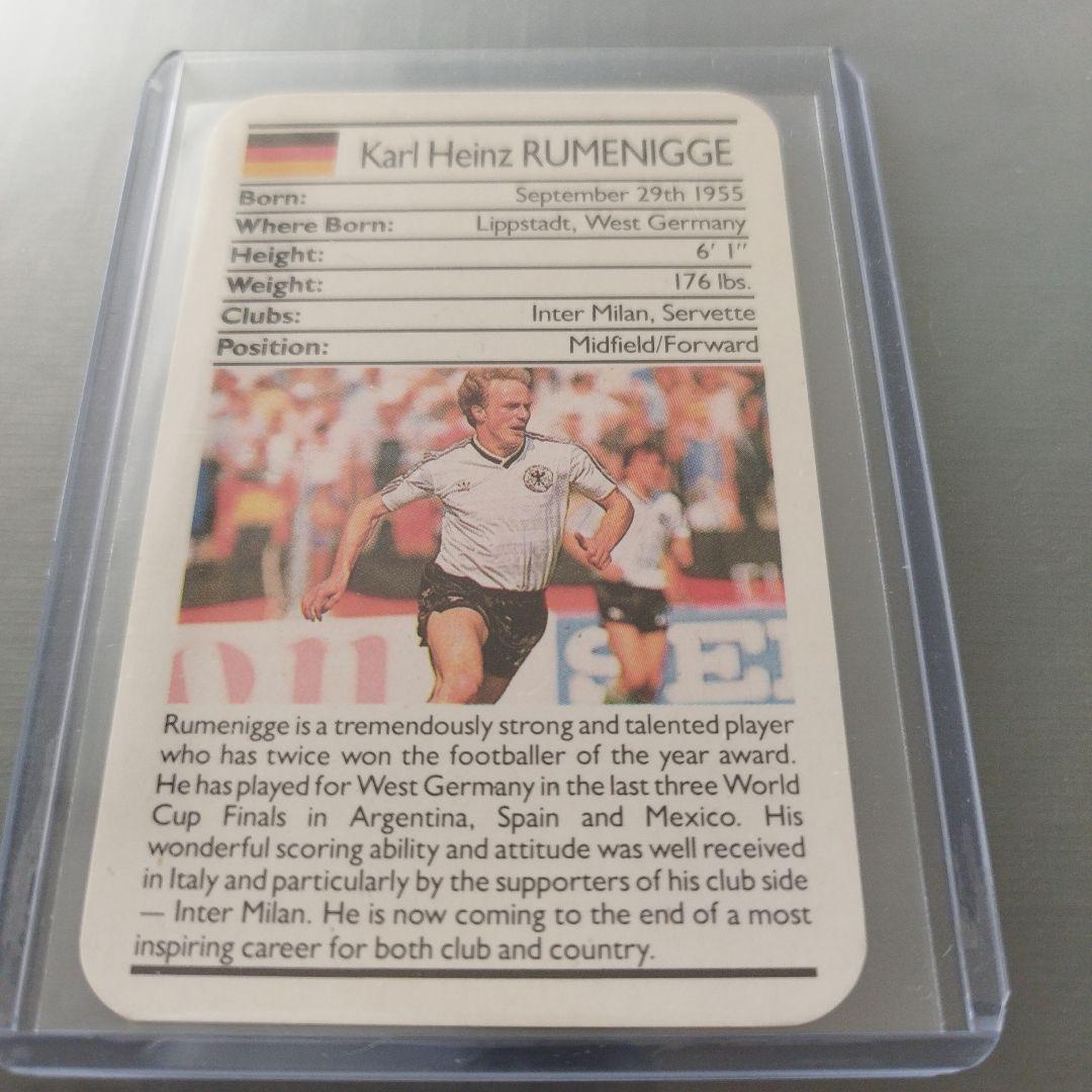 1988 ACE FACT PACK カール・ハインツ ルンメニゲ 西ドイツ代表