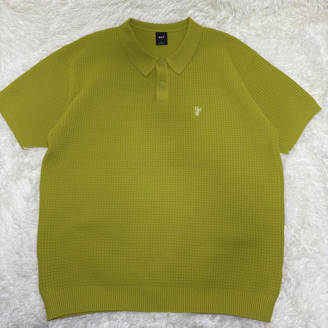 HUF 1984 ニット　ポロシャツ　2024SS XLサイズ　ボックス