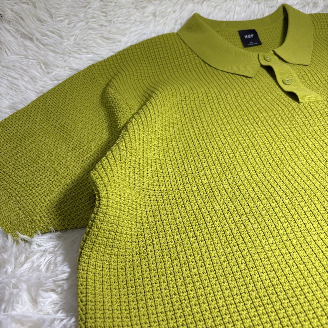 HUF 1984 ニット　ポロシャツ　2024SS XLサイズ　ボックス