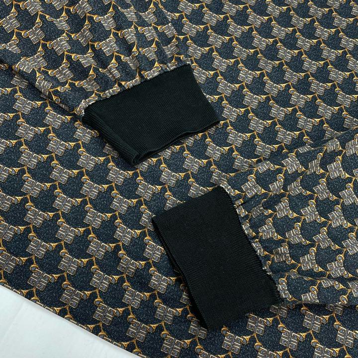 得価格安 激レアVintage 90s GIVENCHY モノグラム柄 長袖ポロシャツ L 8sx5O-m36038077543 定番格安