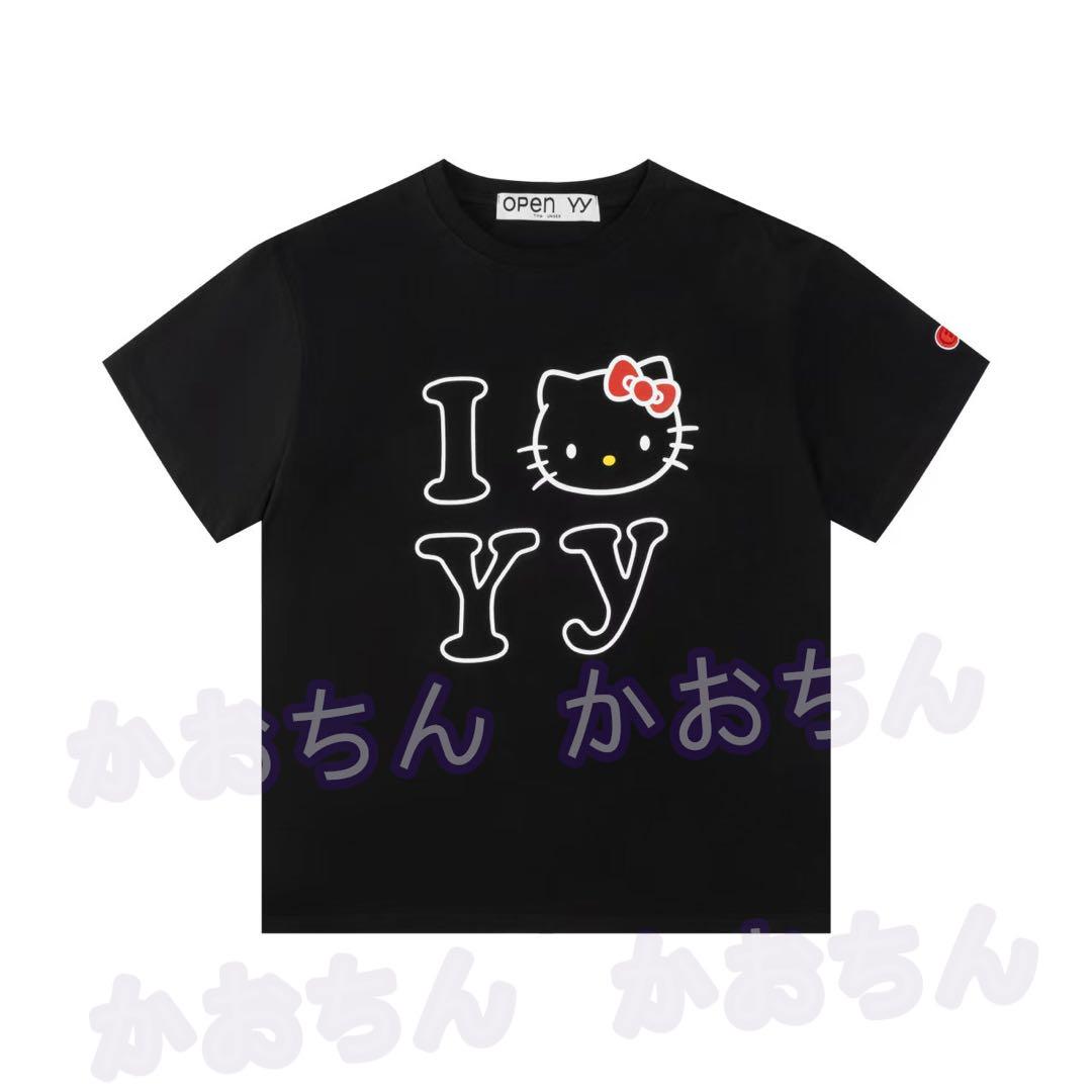 OPEN YY ハローキティ Tシャツ (4色) HELLO KITTY X YY T-SHIRT
