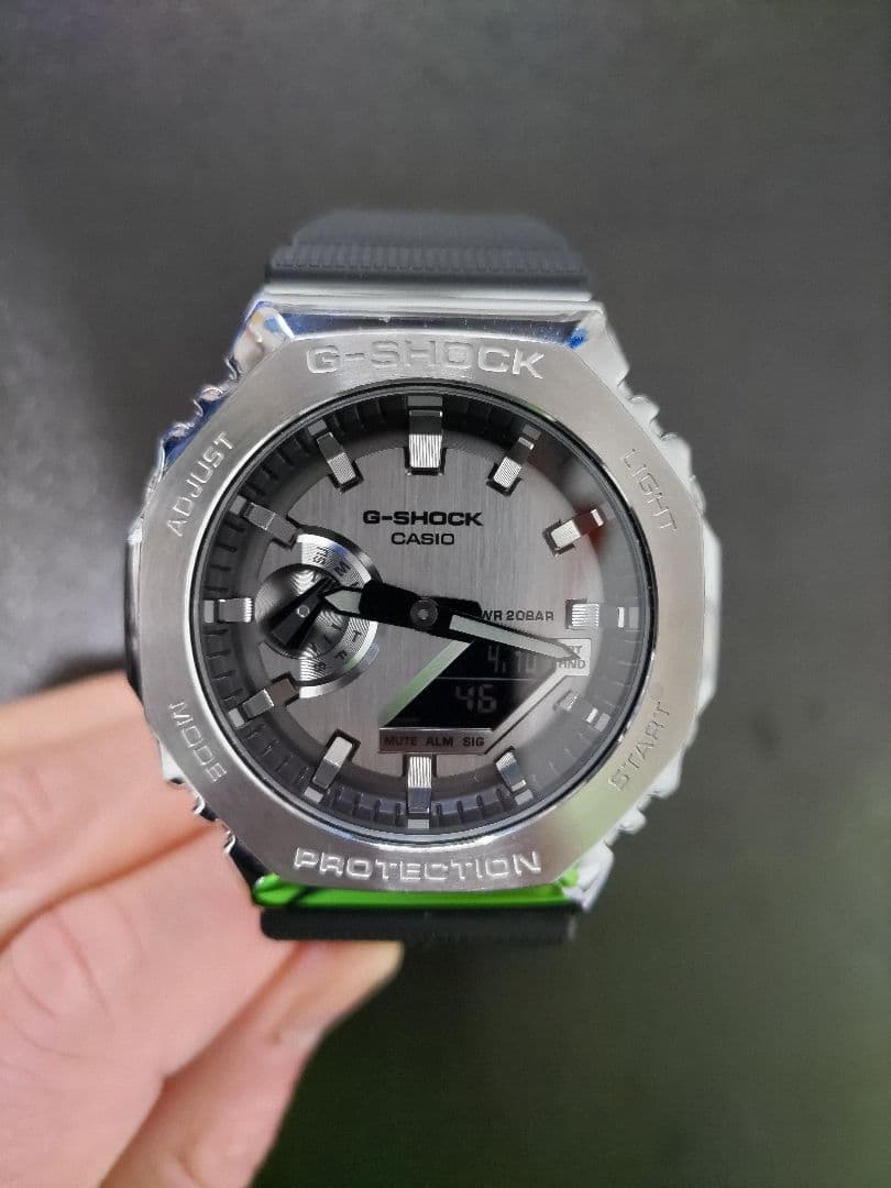 週間売れ筋 G-SHOCK GM-2100-1A メタル 腕時計(アナログ) - www.global